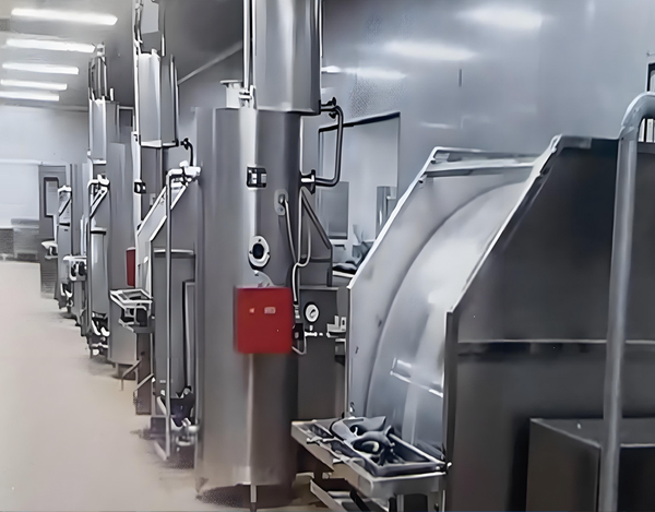 新型导热油加热蛋皮机